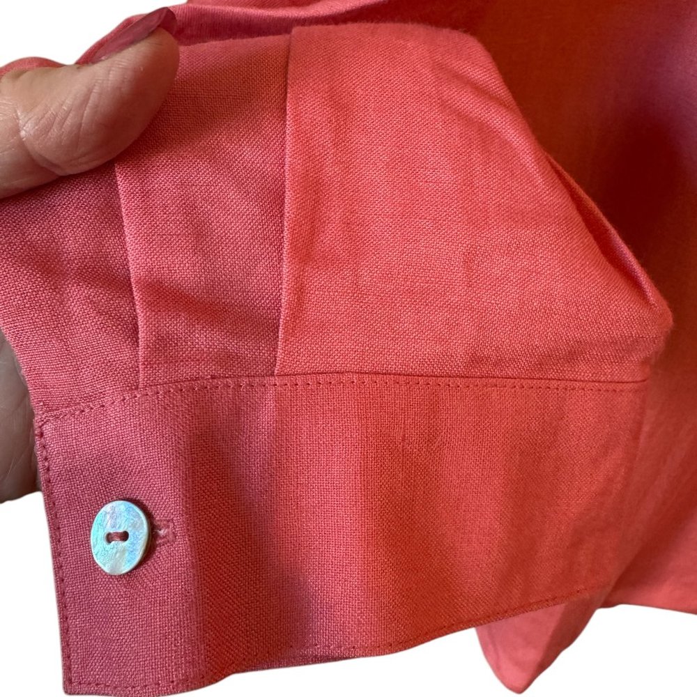 NWT DIALOGUE BUTTON FRONT TOP PLUS: 1X #T - Picture 2 of 10
